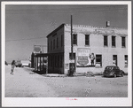 Hotel on main street of town. Lone Tree, North Dakota.