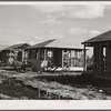 Migratory labor camp under construction. Pahokee, Florida.