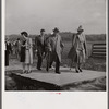 Spectators at the Point-to-Point Cup race of the Maryland Hunt Club. Worthington Valley, near Glyndon, Maryland.