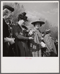 Spectators at the Point-to-Point Cup race of the Maryland Hunt Club. Worthington Valley, near Glyndon, Maryland.