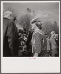 Spectators at the Point-to-Point Cup race of the Maryland Hunt Club. Worthington Valley, near Glyndon, Maryland.
