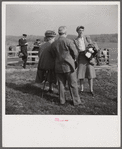 Spectators at the Point to Point Cup race of the Maryland Hunt Club. Worthington Valley near Glyndon, Maryland.