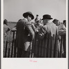 Looking at the gold cup. Horse races at Warrenton, Virginia.