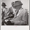 Judge at the horse races. Warrenton, Virginia.