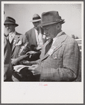 Judge at the horse races. Warrenton, Virginia.