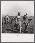 Spectators at horse races. Warrenton, Virginia.