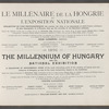 Le millénaire de la Hongrie et l'Exposition nationale ...