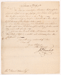 Letter from Jonathan Trumbull