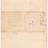 Letter from Jonathan Trumbull