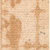 Letter from Thomas Sandford to John Gill and Nathaniel Willis