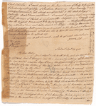 Letter to Elizabeth Adams