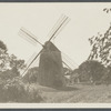 Gardiner's Windmill. East side Main Street, south of Gardiner's House of street leeding to Maidstone Inn. East Hampton, East Hampton