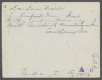 Gardiner's Windmill. East side Main Street, south of Gardiner's House of street leeding to Maidstone Inn. East Hampton, East Hampton