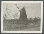 Gardiner's Windmill. East side Main Street, south of Gardiner's House of street leeding to Maidstone Inn. East Hampton, East Hampton
