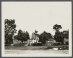 Burial Ground.  Thomas Gardiner's windmill in background. Tom's Pond (front view). East side Main Street, south of street leading to Maidstone Inn. East Hampton, East Hampton