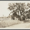 Former millhouse of Gardiner's windmill. Was a manicuring place. David Gardiner owner 1923. East side Main Street, south of road leading to Maidstone Inn. East Hampton, East Hampton