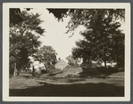 Former millhouse of Gardiner's windmill. Was a manicuring place. David Gardiner owner 1923. East side Main Street, south of road leading to Maidstone Inn. East Hampton, East Hampton