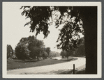 Photo of Town Pond and burial gound (oldest burial ground). Main Street, south end. East Hampton, East Hampton