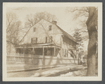 Col. Abraham Gardiner's House. Built 1742. Called "Brown House." Sold 1924. West side Main Street. East Hampton, East Hampton