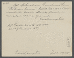 Col. Abraham Gardiner's House. Built 1742. Called "Brown House." Sold 1924. West side Main Street. East Hampton, East Hampton