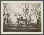 Jere Huntting's house. West side Main Street, opposite Presbyterian Chapel. East Hampton, East Hampton