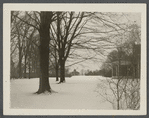 Photo of Rensselaer nmsion property. Windmill in rear of Van Rensselaer grounds. West side Main Street. East Hampton, East Hampton