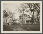 Osborne Hotel. Property of Osborne family since 1686, sold to New York (1925) to Hampton Hotel Corp. West side Main Steet. East Hampton, East Hampton