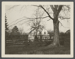 T. Osborne house. West side Main Street, corner of Bridgehampton Road, opposite Town Pond. East Hampton, East Hampton