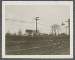 Samuel Conklin house. Lewis Jones house later. Samuel Jaffee owner now. Built of timber of old Presbyterian Church. North side Newton's Lane, west side of Railroad tracks. East Hampton, East Hampton