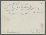 A.L. Hedges house. North side of Amagansett Road, lot adjoining west to D. Stratton's house, now Nathan Dayton's house. East Hampton, East Hampton
