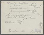 Nathan Dayton's house. Old Stratton House. North side Amagansett Road, east of A.B. Hedges house. East Hampton, East Hampton