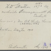 Nathan Dayton's house. Old Stratton House. North side Amagansett Road, east of A.B. Hedges house. East Hampton, East Hampton