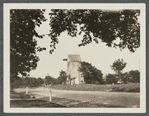 Hook Mill. Charles Hedges and Downing ran this mill. North Main Street, junction of Amagansett Road and Three Mile Harbor. East Hampton, East Hampton