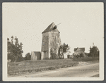 Hook Mill. Charles Hedges and Downing ran this mill. North Main Street, junction of Amagansett Road and Three Mile Harbor. East Hampton, East Hampton