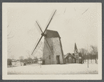 Hook Mill. Charles Hedges and Downing ran this mill. North Main Street, junction of Amagansett Road and Three Mile Harbor. East Hampton, East Hampton