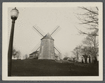 Hook Mill. Charles Hedges and Downing ran this mill. North Main Street, junction of Amagansett Road and Three Mile Harbor. East Hampton, East Hampton