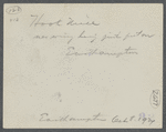 Hook Mill. Charles Hedges and Downing ran this mill. North Main Street, junction of Amagansett Road and Three Mile Harbor. East Hampton, East Hampton