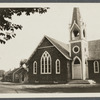 Methodist Episcopal Church. Hook Schoolhouse and Old Chapel at the Hook. North Main Street. East Hampton, East Hampton