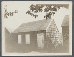 Schoolhouse. Schoolhouse built 1820. Sold to Methodist Church in 1895. Located at the Hook. East Hampton, East Hampton