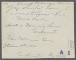 Daniel Talmage house. (Brother of Dewitt Talmage). West side North Main Street. East Hampton, East Hampton