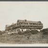 Unfinished Hotel. Built about 1921. East side Three Mile Harbor Road. Olympic Heights. East Hampton, East Hampton