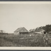 Joseph Miller's house. Formerly A.J. Bennett (1873). West of road leading to Gardiners Bay, East Harbor. Stood formerly on the road and was moved down the meadow. East Hampton, East Hampton