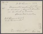 D.D. Parsons house (1873). Later Foster Parsons. South side of Road to Kingstown and on south side of creek (Acabonack). East Hampton, East Hampton