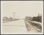 View. Ocean Avenue leading to East Hampton Beach. East Hampton, East Hampton