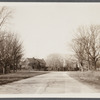 View. Junction of road to beach and Lee Avenue. East Hampton, East Hampton