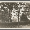 Tillinghast house (1923). West side of road to Bridgehampton (Wood's Lane) at junction with Georgica Road, southwest corner. East Hampton, East Hampton