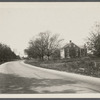 G. Hedges house. In distance E.J. Jones house. North side Bridgehampton Road. Jericho. East Hampton, East Hampton