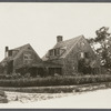 Cpt. John Dayton's house (1776). Bullet embedded in door shot from Bay. South side Bridgehampton Road, north end of Georgica Pond. East Hampton, East Hampton