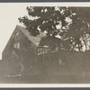 Cpt. John Dayton's house (1776). Bullet embedded in door shot from Bay. South side Bridgehampton Road, north end of Georgica Pond. East Hampton, East Hampton