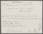 Talmage house. South side of Main Road, 150 feet west of first house near East Hampton Road (C. Conklin). Wainscott, East Hampton 
